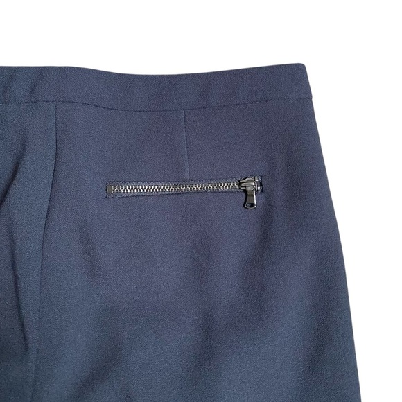 J.Crew Bonded Crepe Ankle Pants Gray Size 2 | Tailored Workwear Trousers - Picture 9 of 11